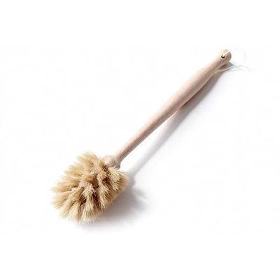 Bottle Brush Cleaner,Solid Beech Wood Handle Tapered, Non-Scratch for Cleaning Coffee Cups,Mason,Thermos,Glass Bottle,Beer Bottles,Wine Bottles