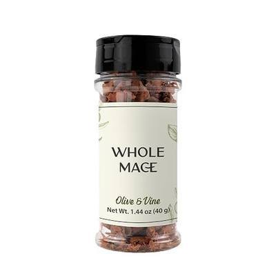Olive & Vine Whole Mace, Warm & Spicy, For Baking & Curries, Rich Tradition, Authentic Taste, For Global Recipes (1.44 Ounce)