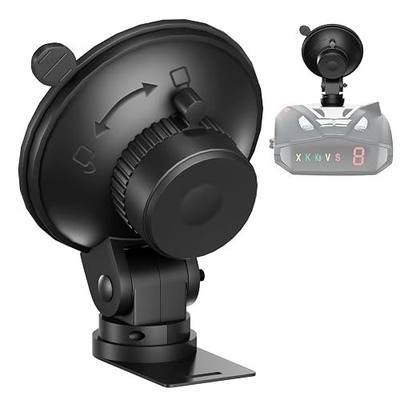 Cobra Radar Mount, Suction Cup Holder for Windshield & Dashboard, Compatible with iRadar ESD SPX RAD 450 480i 380 7800BT Detectors