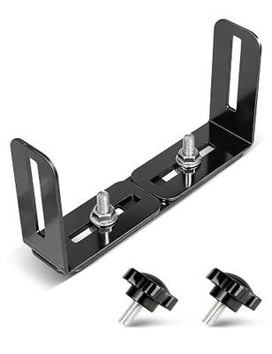 Anina CB Radio Mount Bracket with Knobs Universal Mount for CB Radios- Adajustable 6" to 10" Width