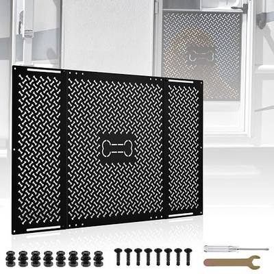 Kohree RV Screen Door Protector for Pet Entry Defender, Bone Pattern | " 20'' Height Screen Defender Door Grille for Dogs, Adjustable Camper Screen Door Protector Width from 18.2"" to 31.8"""