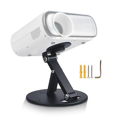 Mini Projector Stand Table, Desk, Ultra-Stable with Easy Setup, Compact Portable, 3-in-1 Projector Mount Compatible with Aurzen Projectors and others for /Home/Outdoor/Office ( 1/4-Inch Screw, Black)