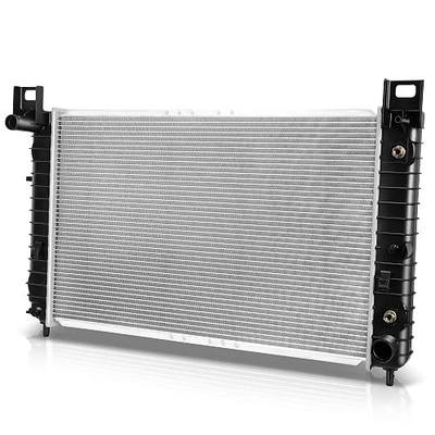 Auto Dynasty 28" Radiator for 1999-2007 Silverado Sierra Yukon Tahoe Suburban 4.3L 4.8L 5.3L AT, DPI 2334 Factory Style 1-Row Aluminum Cooling Radiator