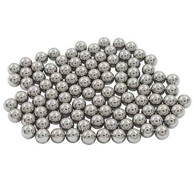 Bivethoi Carbon Steel Bearing Balls, 8mm, 100 Pack | GCR15, Precision Steel Balls, Polished, For Industrial Equipment/DIY Enthusiasts