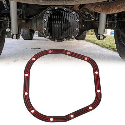 10.25 & 10.5 Differential Cover Gasket Compatible with Ford Sterling 10.25" & 10.5" Axle & LLR-F105, Steel Core with Rubber Coated Rear Differential Gasket, Leak Proof, Reusable, Easy Install