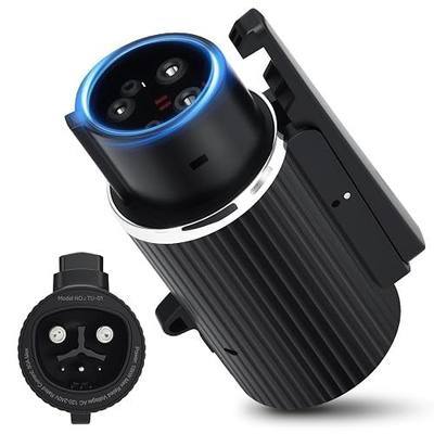 NACS to J1772 Charger Converter, 80Amp 280V for NACS to J1772 Adapter with Secure Lock & IP55 Rating, Compatible with NACS High Power Wall Connector & Destination Chargers