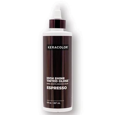 Keracolor High Shine Tinted Hair Gloss, In-Shower Hair Glaze, Sheer Color-Enhancing Glossing Treatment, 8 Fl Oz