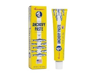 Giovanni's Anchovy Paste, 2oz (Pack of 1) | Seed Oil Free | Made in USA
