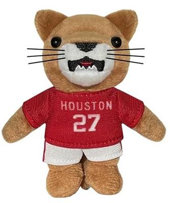Bobbi-Dobbiez Mini Attachable Plushie: University of Houston Shasta Mascot | Clip to backpacks, keys, shoes, bottles, dog collars, and more. Show your college pride with this versatile mascot accessory!