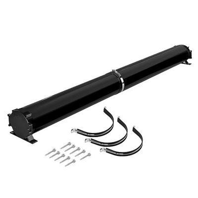Touri Upgraded RV Adjustable EZ Hose Carrier TR5094BK with Door Cap and Mounting Screws, 50''-94'', Black, 3 Mounting Tabs Included