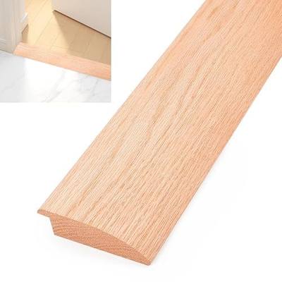 Raytano 3.5" W×36" L Solid Oak Floor Transition Strip, 3/4" Overlaps and Transitions a 3/4" Height Difference, Wood Threshold for Tile Carpet Wood Laminate Vinyl Flooring (3.5" W, 36" L)