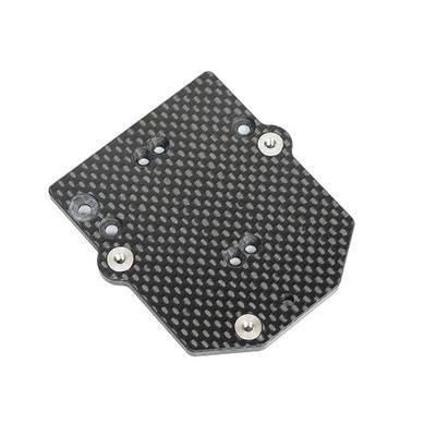 3MM Carbon Fiber ESC Tray Plate for Arrma 4S 1/8 Mojave | for Spektrum 150A&Max 10,No-drill Thick ESC Mount Bracket Fix Plate for Spektrum, Mount Receive Tray Upgrade Replace Part