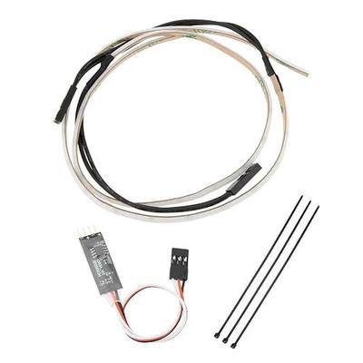 MEUS RACING RC LED Strip Colored Light Strip Flexible Cuttable for TRX4M SCX24 1/24 1/18 RC Crawlers Upgrade(Red)