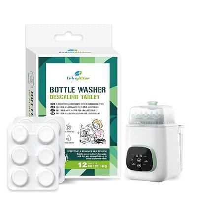 Baby Bottle Washer Descaling Tablet Remove Limescale 12 Count | Descaling tablet, Limescale removal, Mineral buildup, Baby bottle washer