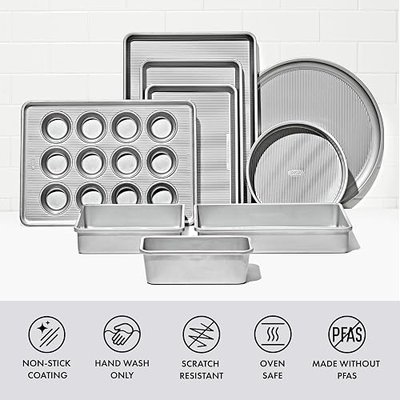 OXO Good Grips Non-Stick Pro Clear Coated Metal Bakeware Jelly Roll Pan, Baking Sheet