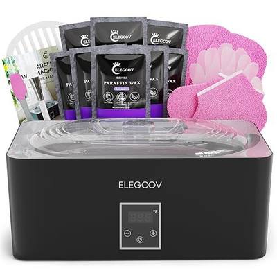 Paraffin Wax Machine for Hand and Feet - Paraffin Wax Bath 4000ml Paraffin Wax Warmer Moisturizing Kit and Keep Warm Paraffin Hand Wax Machine • Everything in One Kit