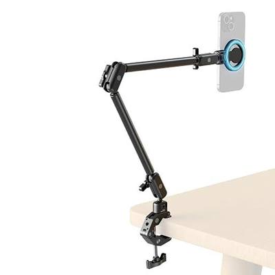 SMALLRIG Desktop Clamp Magic Arm Kit for MagSafe for iPhone, 55cm / 21.6" Two-Stage Adjustable Flexible Arm with Secure Grip for Smartphone, Webcam, Action Cameras - 5626