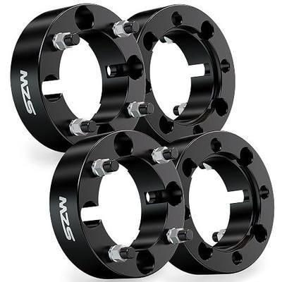 MZS 4x137 Wheel Spacers 2" M12×1.5 110mm UTV for 2017-2025 Maverick X3 4Pc | 2016-2025 Pioneer 1000, 2019-2024 Talon 1000R/1000X 4 Lug Powersports Wheel Spacers, CNC Aluminum, 12.9 Bolts, Black