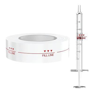 Dispensed Medication Veterinary Pharmacy Labels | Roll of 500 | Clinical-Grade Color-Coded Stickers for Medication Bottles (Fill Line)