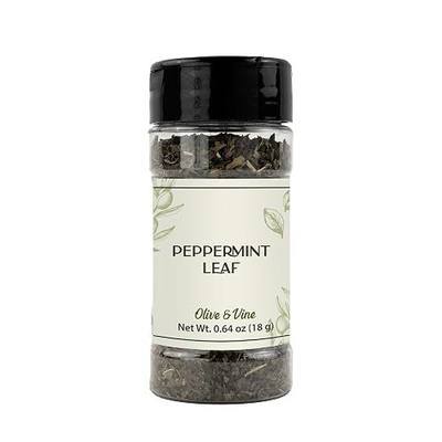 Olive & Vine Peppermint Leaf, Refreshing Flavor, For Tea & Desserts, Rich Tradition, Authentic Taste, For Global Recipes (0.64 Ounce)