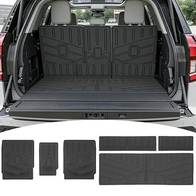 Cargo Liners for 2025 2026 7 Seats Ford Expedition/Lincoln Navigator Standard Trunk Mat with Seat Back Cover Accessories, All Weather Rear Cargo Mat Backrest Protector (Not for Max & L Models)