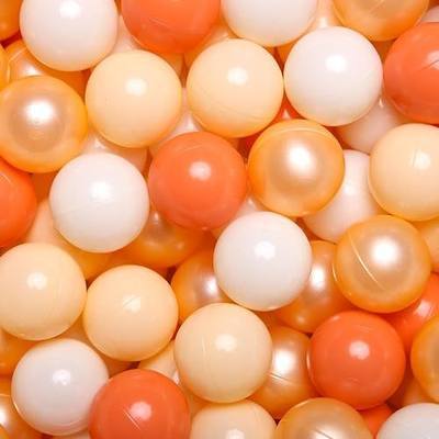 GOGOSO Pastel Baby Play Balls for Toddler Ball Pit Playpen Tent Birthday Party Plastic Toys