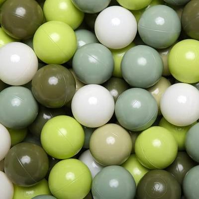 GOGOSO Pastel Baby Play Balls for Toddler Ball Pit Playpen Tent Birthday Party Plastic Toys