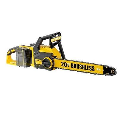 16" 40V Brushless Cordless Chainsaw for DeWALT 20V MAX (Bare Tool) | Dual Battery Power; Auto Bar Lubrication; Easy Hand Tension; Rapid Safety Brake; Perfect Yard Storm Cleanup And Thick Logs
