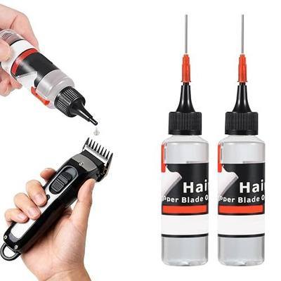 2pcs Hair Clipper Oil Blade Oil, Hair Trimmer Lubricant, Long-Lasting Protection for Hair Clippers, Shavers & Trimmers