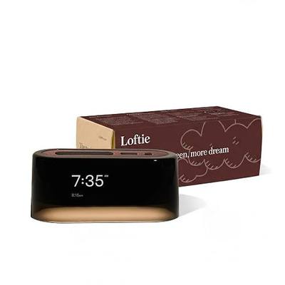Loftie Alarm Clock with Sound Machine – Smart Alarm Clock with Night Light, White Noise, Bluetooth Speaker, 100+ Sounds Included Free, No Subscription Required, Blackout Mode- Penny
