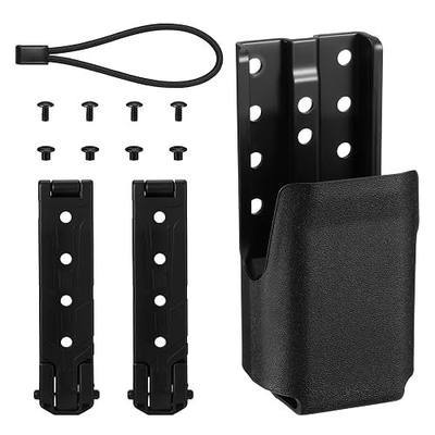 Tactical Radio Holster for Motorola APX6000 Walkie Talkie Radio Holder Molle Radio Pouch for Vest Mount Radio Case Compatible with Motorola APX8000
