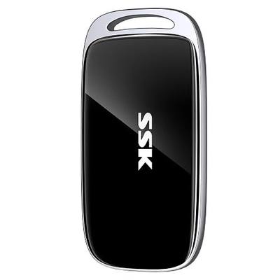 SSK 500GB SSD External Hard Drive, Portable SSD Drive up to 2000 MB/s, USB 3.2 Gen2X2 External Solid State Drives for iPhone 15/16 PRO、Mac、Phone OTG、Laptops with LED Indicator