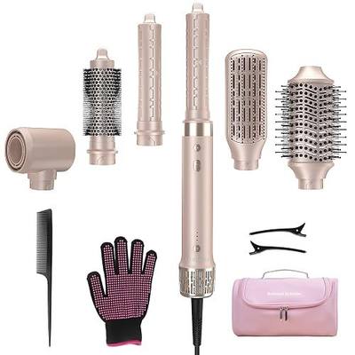 Mythsight StyleVibe 6-in-1 Air Styler with Hair Dryer & Auto-Wrap Curl L/R | Blow Dryer Brush, Thermal Brush and Straightener Brush For Fast Drying, Curls, Volumizing, Smooth Blowouts and Frizz Control