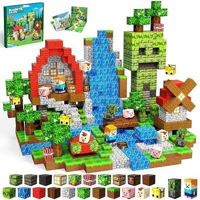 Magnetic Blocks, 100PCS Building Cubes, Boys Kids Gifts Toys | 0.8in Sensory Stacking Toys for STEM Constructions, Boys Girls Birthday Gifts Ages 4 5 6 7 8-12 Year Kids