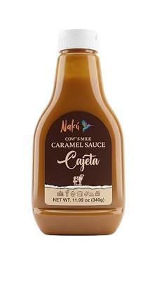 Naku Dulce de Leche Mexican Caramel Spread | Cow's Milk Caramel Sauce Squeeze Bottle | Authentic Mexican Caramel for Pancakes, Waffles, Desserts & Baking | 11.99 oz