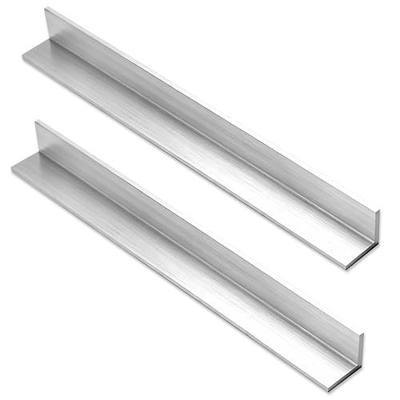 Aluminum Angle Stock 16" Length,1 x 1x 1/8 inch Angle Aluminum 6061,T6 Mill Stock 1/8inch Thick 2PCS,90 Degree Angled Aluminum Extrusion for DIY Projects Industrial Building Construction