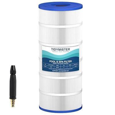 TidyMister C1750 Pool Filter Cartridge Replacement, Compatible with Hayward C1750, CX1750RE, Pleatco PA175, Unicel C-8417, Filbur FC-1294, 817-0175P, 175 sq.ft, 28 3/16" x 8 15/16", 1 Pack