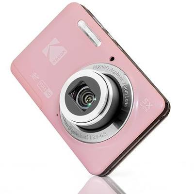 Kodak Pixpro FZ55 16MP 1080p 5X Optical Zoom Digital Camera Pink (Pink) | 16.35MP Sensor, 1080p Full HD Video, 2.7 LCD, Rechargeable Li-Ion Battery