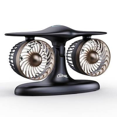 Jet Engine Desk Fan -18-Hour Runtime Battery Operated Fan Turbo fan, USB-C Rechargeable Table Fan, High-End Aviation Turbine Office Decor, Luxury Gift Box for Men, Dad, Pilots, Tech Lovers
