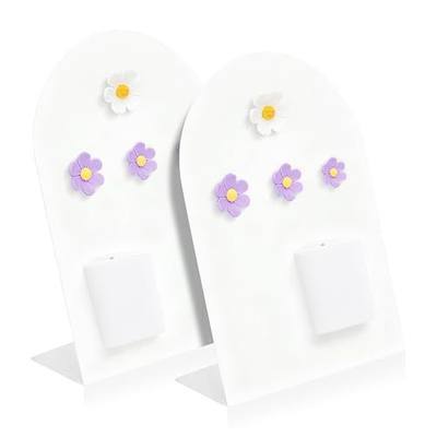 Desk Magnetic Message Board, Metal Bulletin/Memo Board with Magnetic Pen Holder and Flower Pins with Stand, Souvenir/Photo Display Board for Home, Office, Dormitory, Apartment, 8 * 11Inch (White)