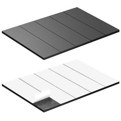 Magnetic Strips Self Adhesive,10 Pack 3" x 3/4" (75 x20 x 2 mm) Sticky Back Magnet Tapes