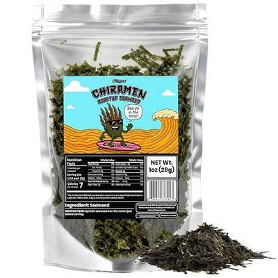 Chiramen Ramen Toppings – for Ramen, Cup Noodles, Soups, Hot Pot & Asian Noodle Dishes (Roasted Seaweed)