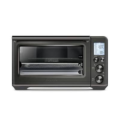 Breville BOV860NRE Smart Oven Air Fryer, Metallics, Noir | Bake, toast, broil and more with countertop oven's 11 cooking functions | Convection setting reduces cook time by up to 30%