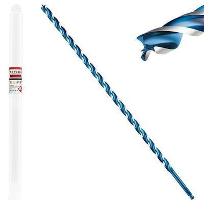 1/2" x 24" Wood Auger Drill Bit – Heavy Duty High Carbon Steel Auger Bits for Wood, Hex Shank Spiral Drill Bit for Deep and Clean Hole Drilling