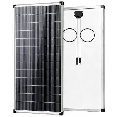 200w Solar Panel,200 watt Solar Panel 12v n Type 18bb Solar Panels A+ Grade PV Module IP68 Waterproof,25% high Efficiency Solar Cell 200w Solar Panels for Off Grid RV Boat Rooftop Camper