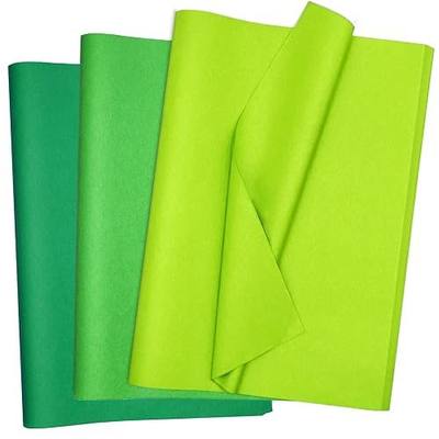 120 Sheet Mix Green Tissue Paper HMUIKFRY 20x14Inch Wrapping Paper | Tissue Paper for Gift Bags White Wrapping for Birthday Weddings Holiday Crafts Festival Decoration