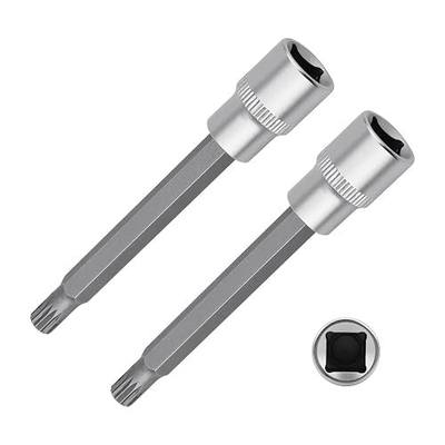 1 PCS DSG Gearbox Clutch Motor Unit Unlocking Tool for Ford DPS6/6DCT250 Focus, Car Dual Clutch Transmission Reset Tool,14 Spline 3/8" Drive,Dual Clutch Transmission Actuator Motor Release Unlock Tool