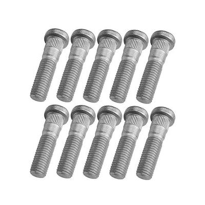 10PCS M12x1.5 Wheel Studs Lug Stud Bolt Compatible with 2006-2022 Ford Focus Fusion Fiesta Escape Ranger MKC MKZ Mazda 2 3 5 6 Mazda CX-3 CX-5 CX-7 CX-9 MX-5 MX-6 RX8 Protege