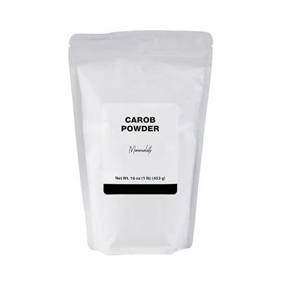 Minimalist Carob Powder, Ideal for Baking and Smoothies, Packaged for Convenience in a Resealable Bag (1 Pound)