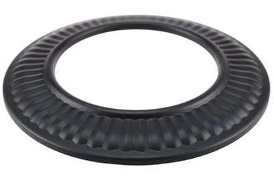 Replacement 6 Inch 24 Gauge Black Stove Pipe Heavy Collar Trim Ring BM0094 0366716 for Installation in The Connection Between Flue Pipe Connections to Walls or Chimney notches